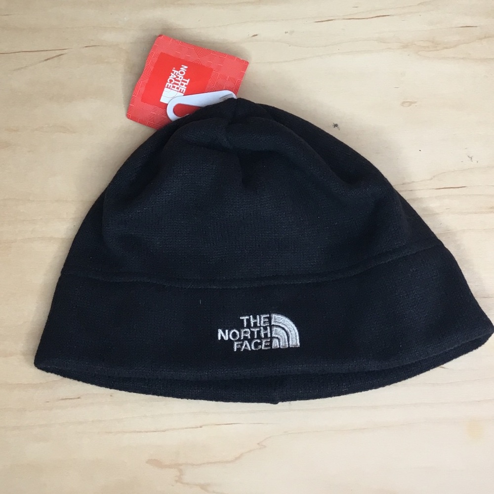 The North Face Sweater Fleece Beanie Hat Black